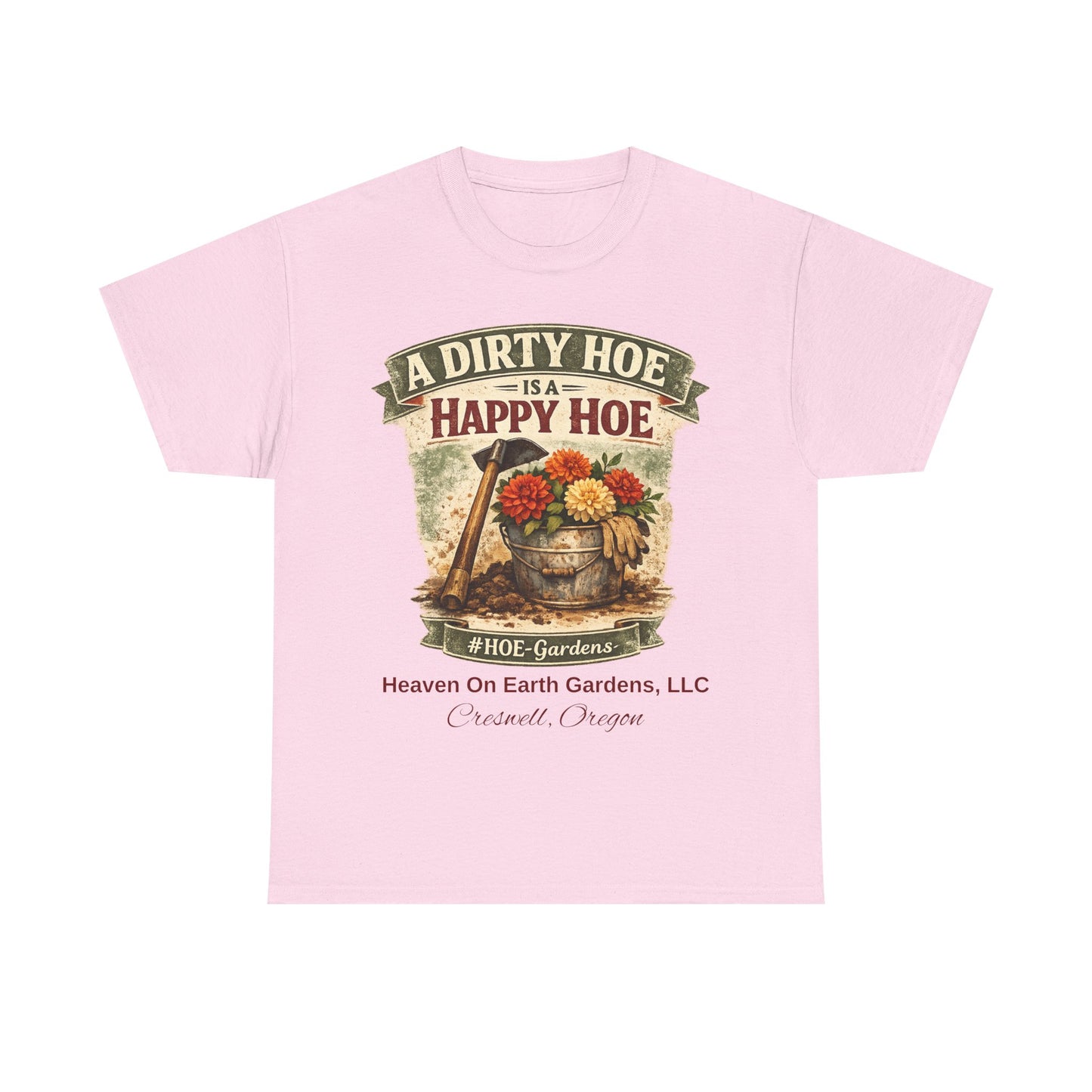 Dirty HOE - 'HOE Gardens' Funny Gardening Tee