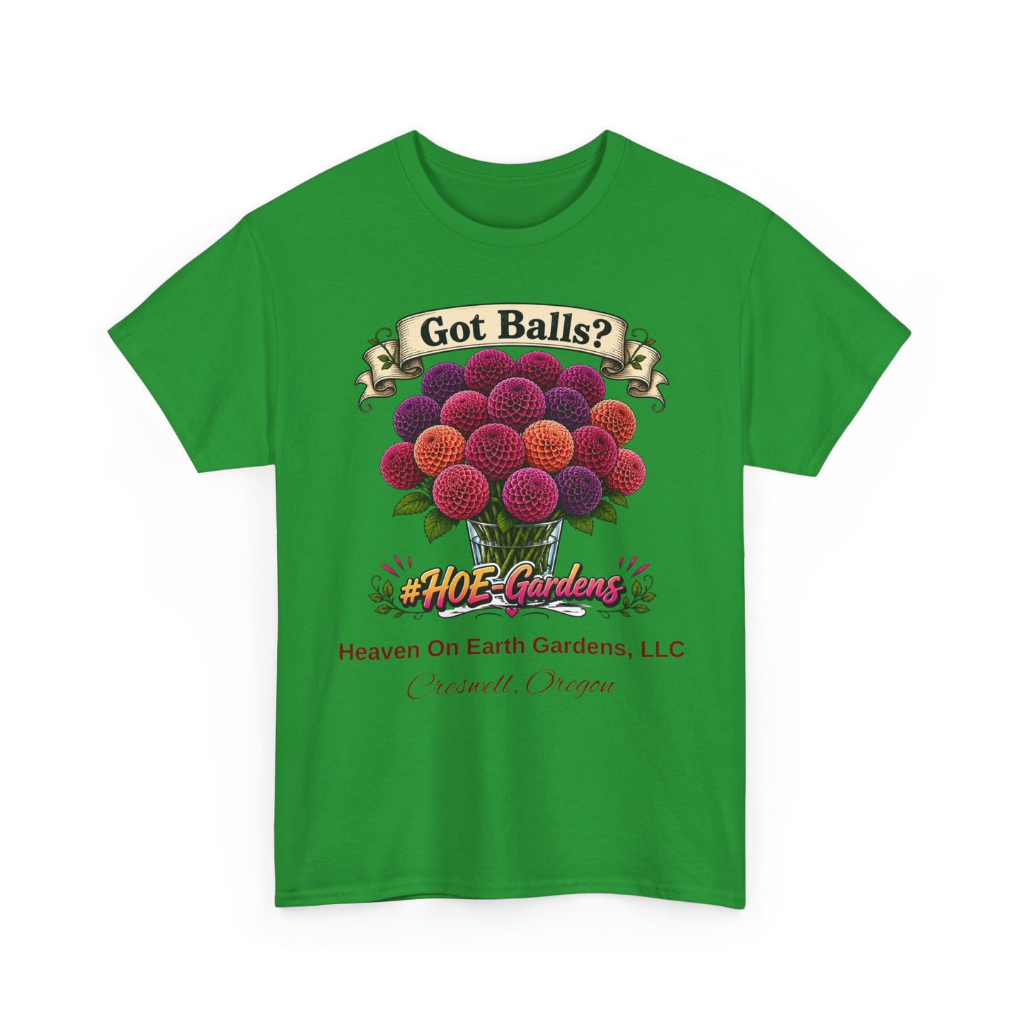Got Balls? - 'HOE Gardens' Funny Gardening Tee