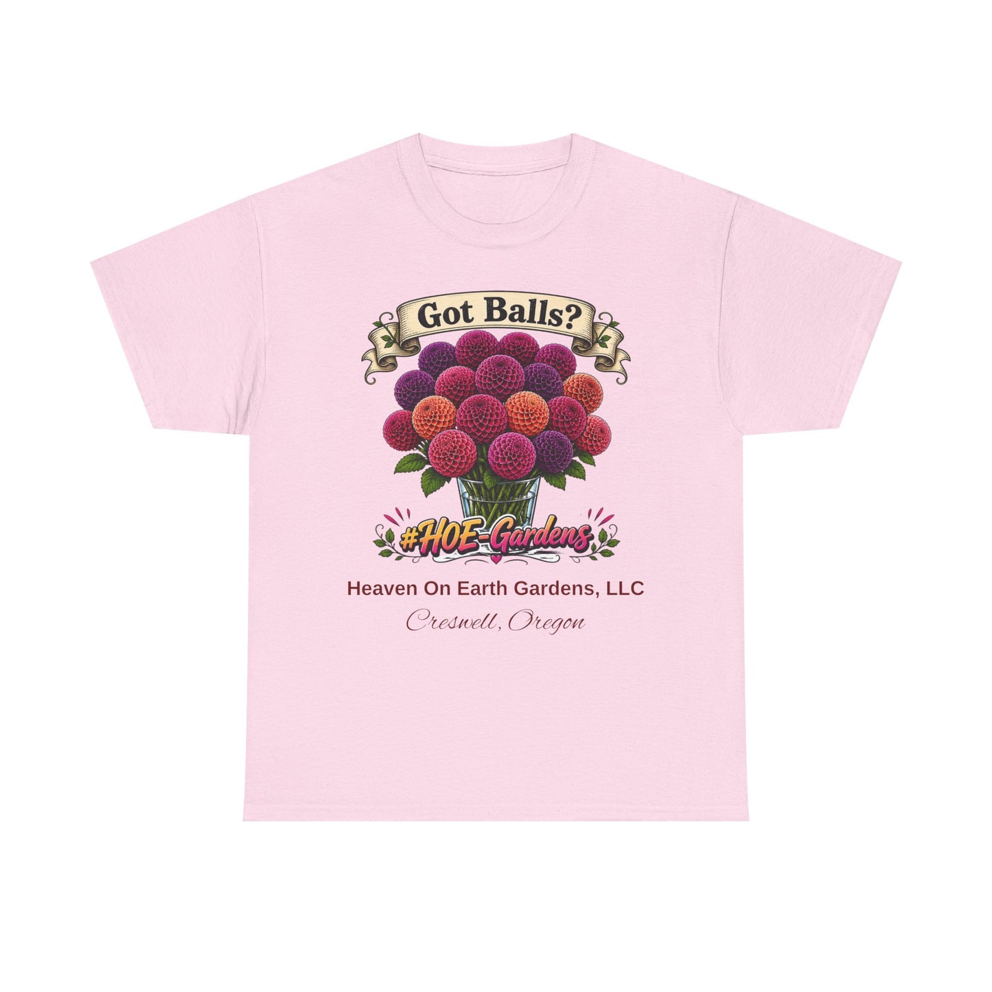 Got Balls? - 'HOE Gardens' Funny Gardening Tee
