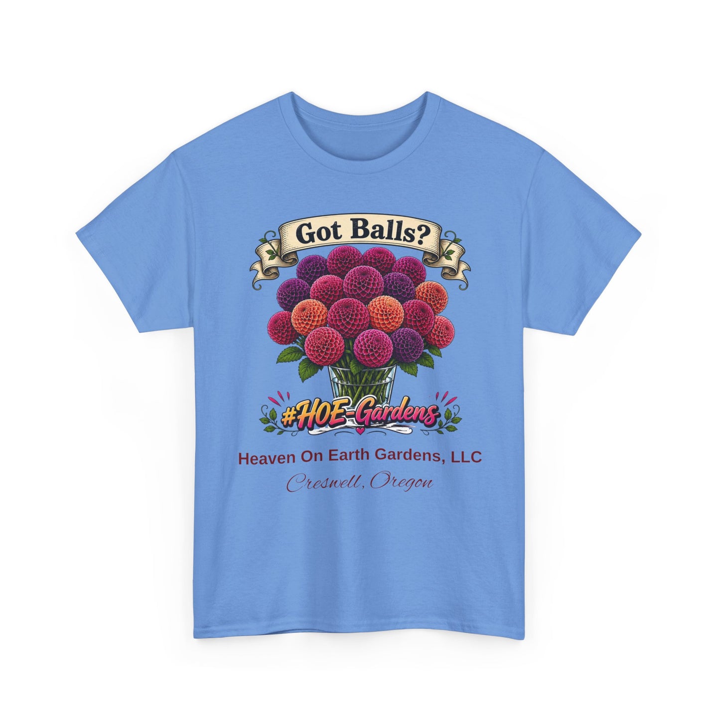 Got Balls? - 'HOE Gardens' Funny Gardening Tee