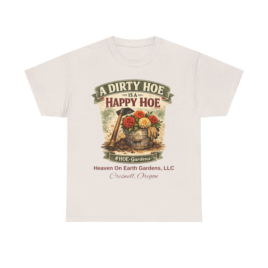 Dirty HOE - 'HOE Gardens' Funny Gardening Tee