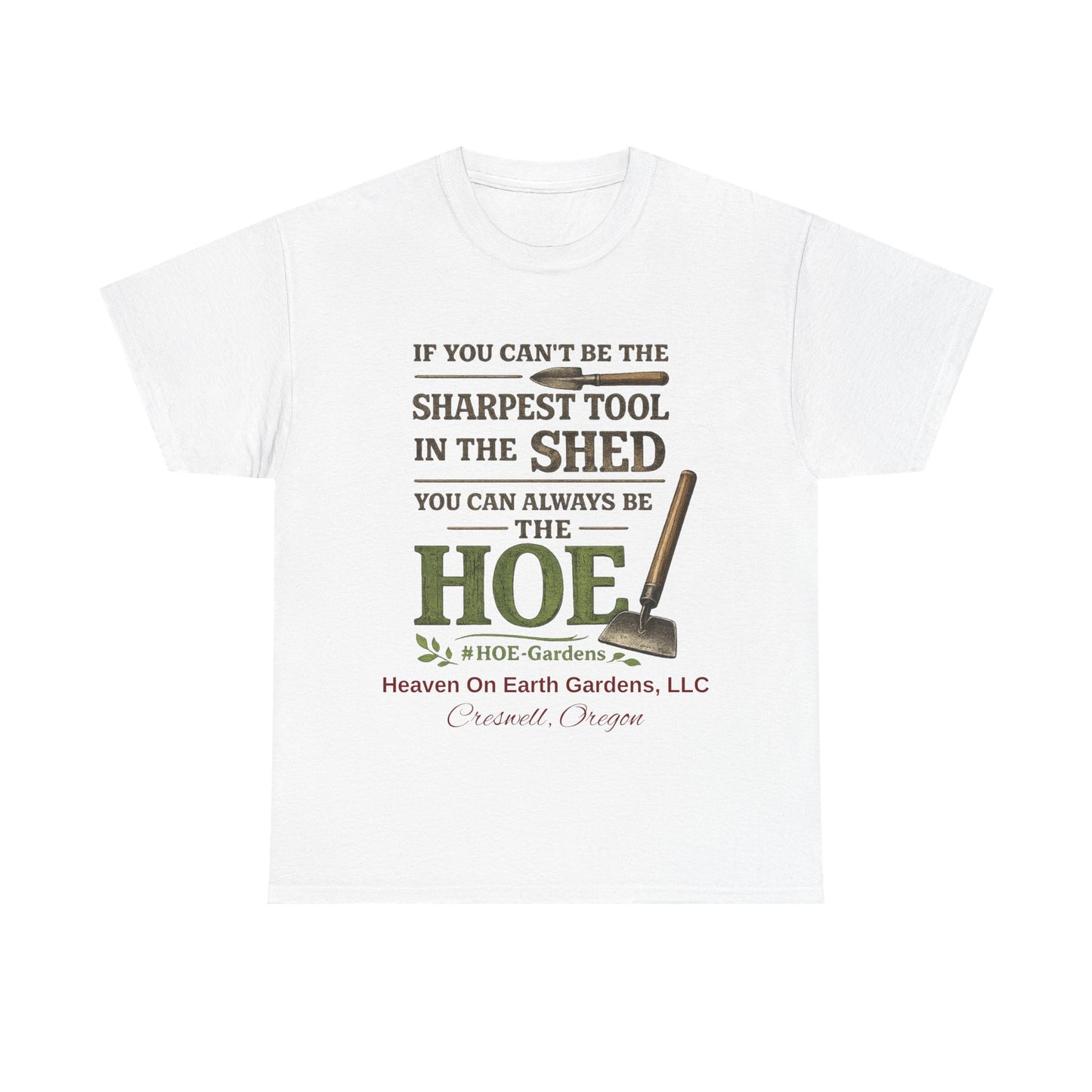 Sharpest Tool - 'HOE Gardens' Funny Gardening Tee