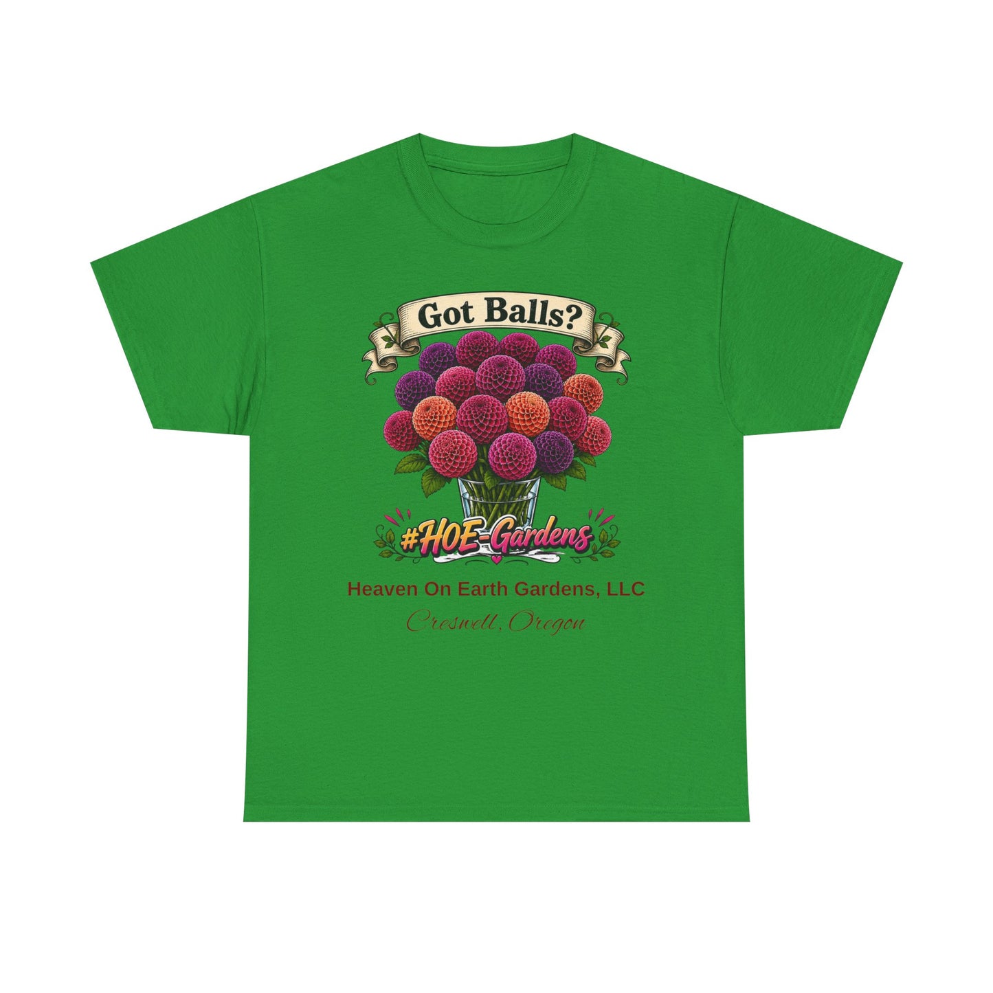Got Balls? - 'HOE Gardens' Funny Gardening Tee