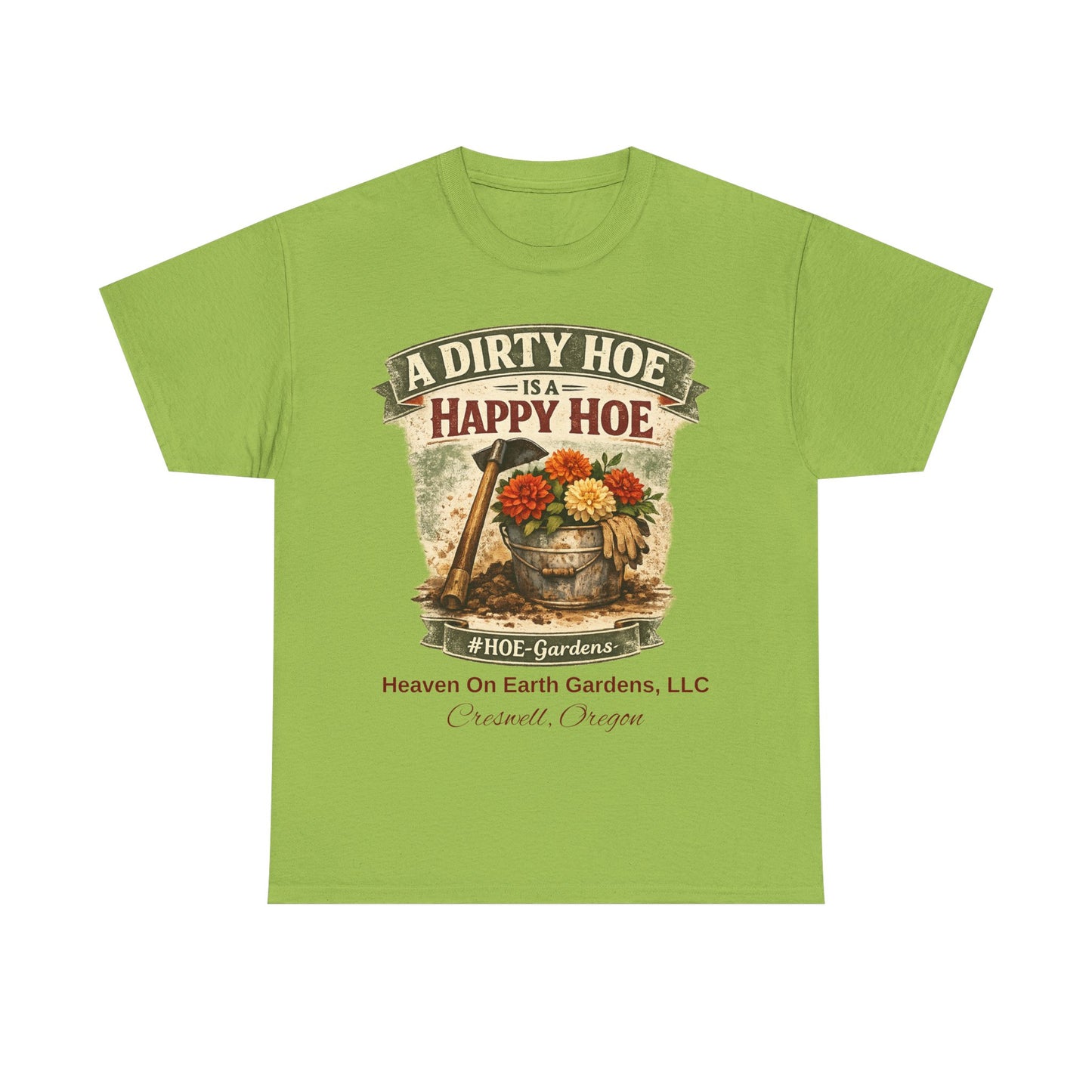 Dirty HOE - 'HOE Gardens' Funny Gardening Tee