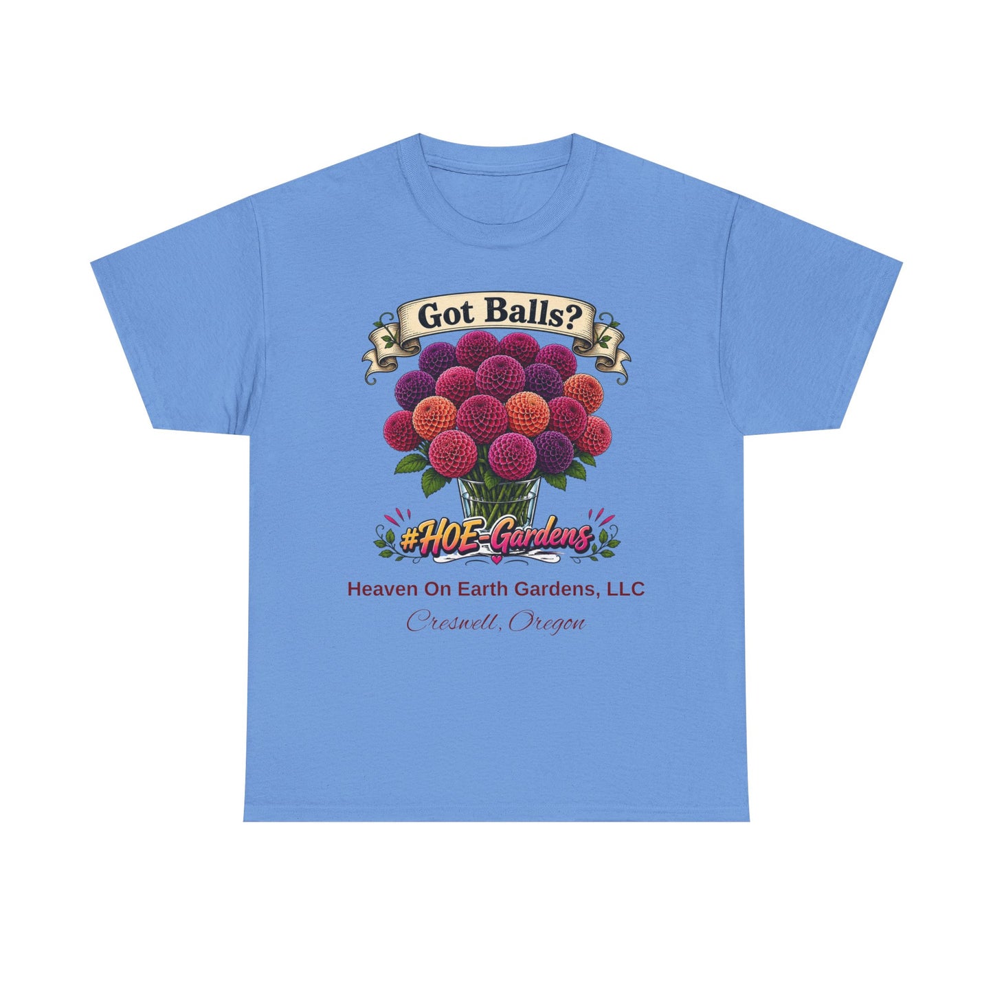 Got Balls? - 'HOE Gardens' Funny Gardening Tee