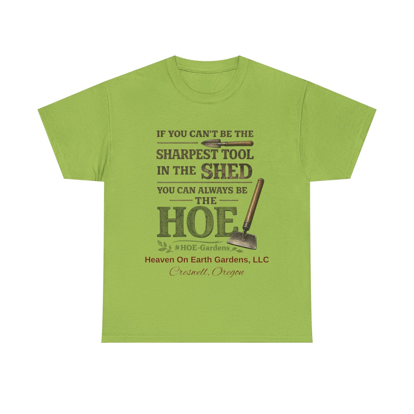 Sharpest Tool - 'HOE Gardens' Funny Gardening Tee